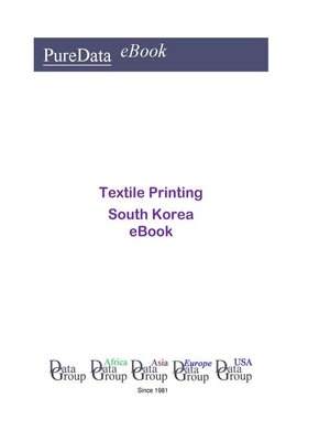 cover image of Textile Printing in South Korea